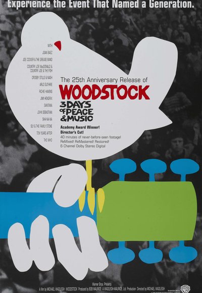 plakat Woodstock cały film